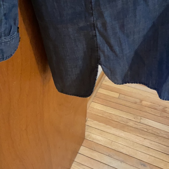 Soft Denim Button Up Dress M NWOT - Picture 3 of 7